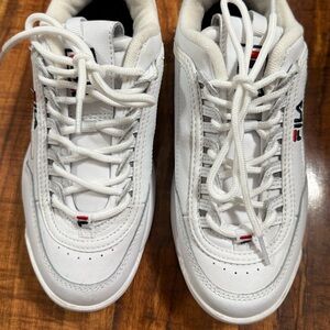 Fila Classic White Athletic Shoes